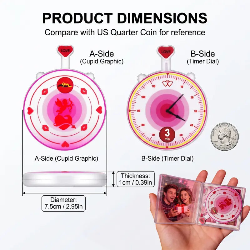 Double-Sided Heart Dice Game