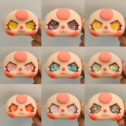 Baby Three 100/200% Plush Toy Blind Box Sand Eye Doll Face Complete Set